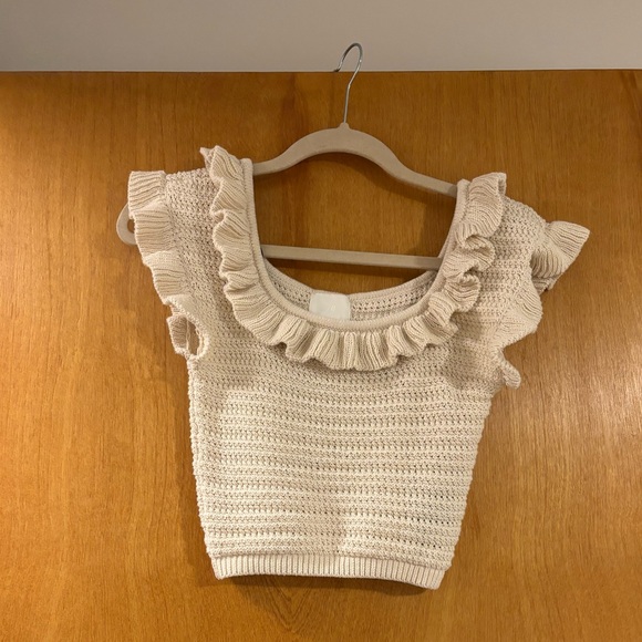 H&M Tops - H&M Cream Knit Sweater